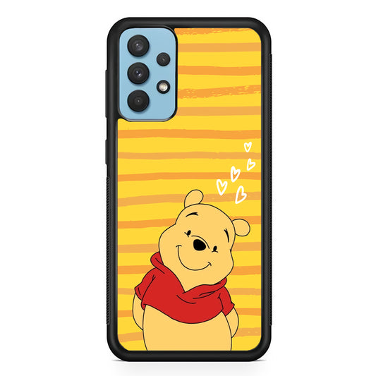 Winnie The Pooh Lovely Smile Samsung Galaxy A32 Case