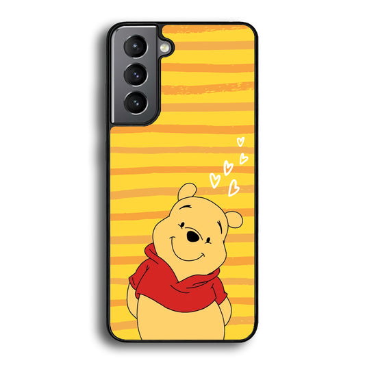Winnie The Pooh Lovely Smile Samsung Galaxy S21 Plus Case - Carneyforia