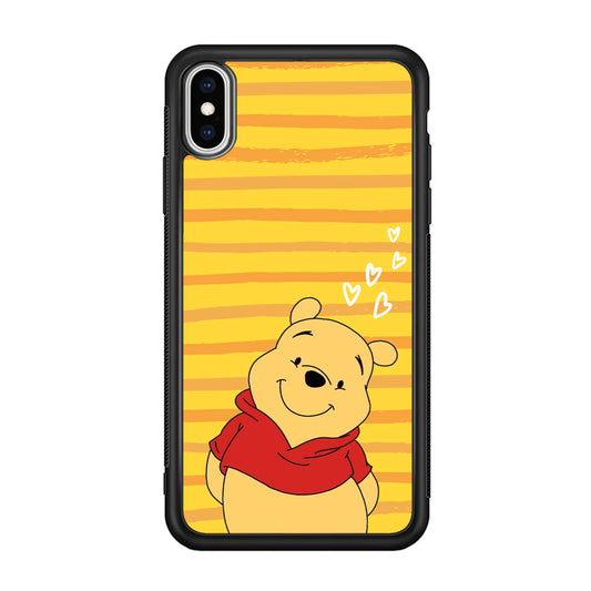 Winnie The Pooh Lovely Smile iPhone XS Case