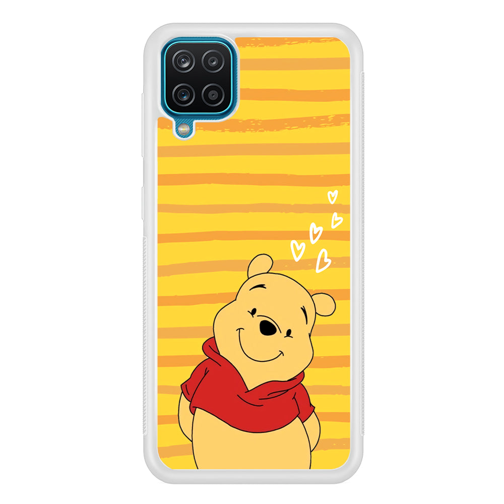 Winnie The Pooh Lovely Smile Samsung Galaxy A12 Case