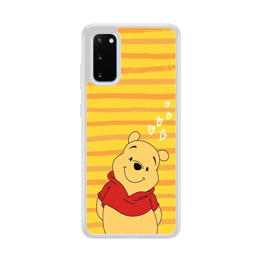 Winnie The Pooh Lovely Smile Samsung Galaxy S20 Case