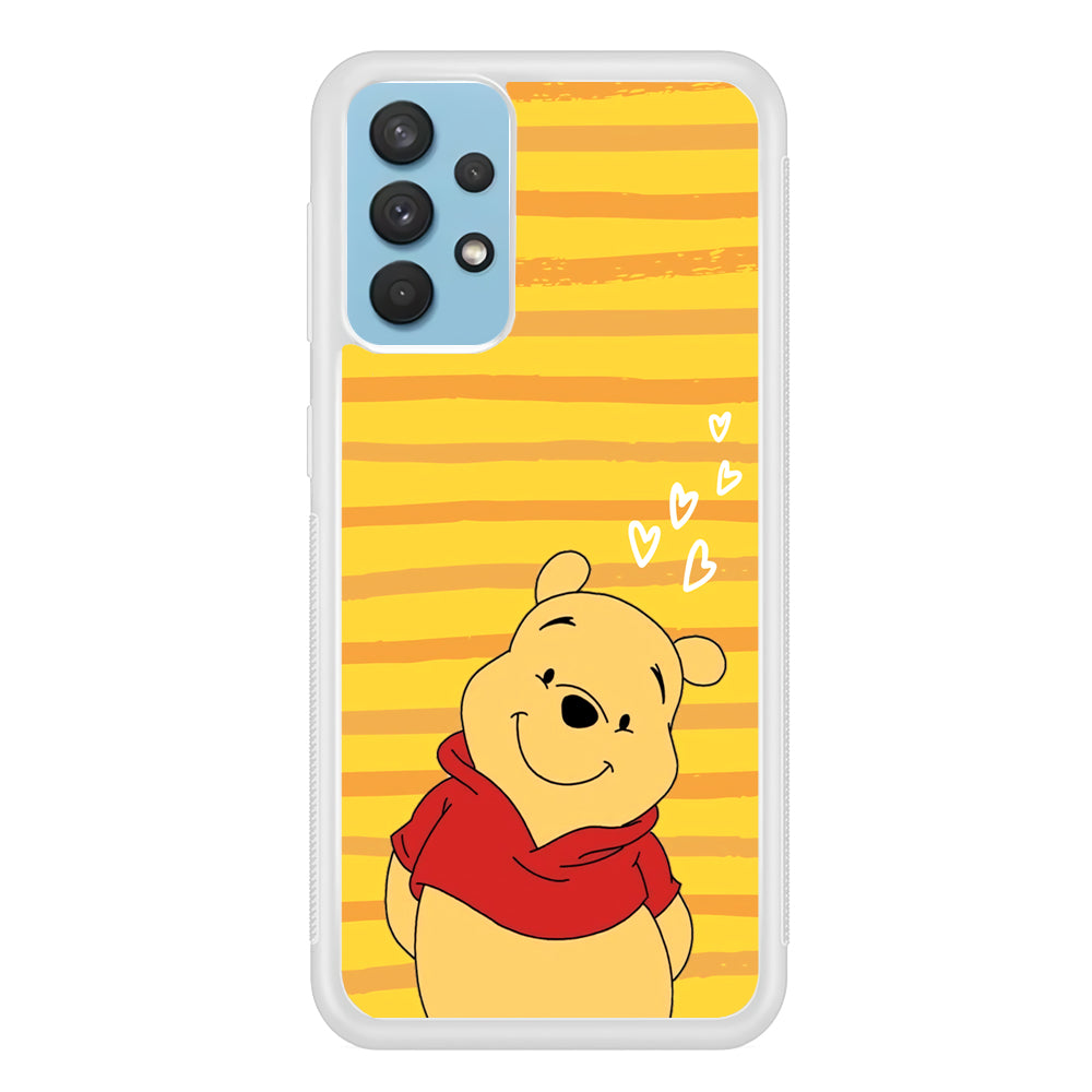 Winnie The Pooh Lovely Smile Samsung Galaxy A32 Case