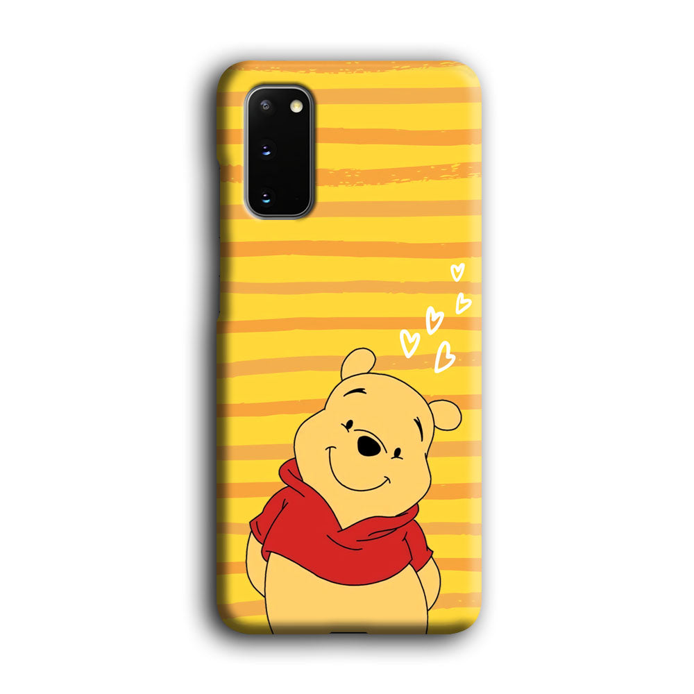 Winnie The Pooh Lovely Smile Samsung Galaxy S20 Case