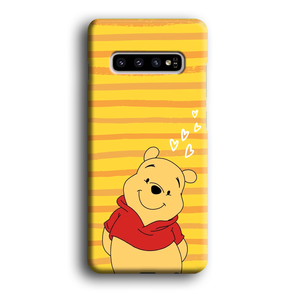 Winnie The Pooh Lovely Smile Samsung Galaxy S10 Case