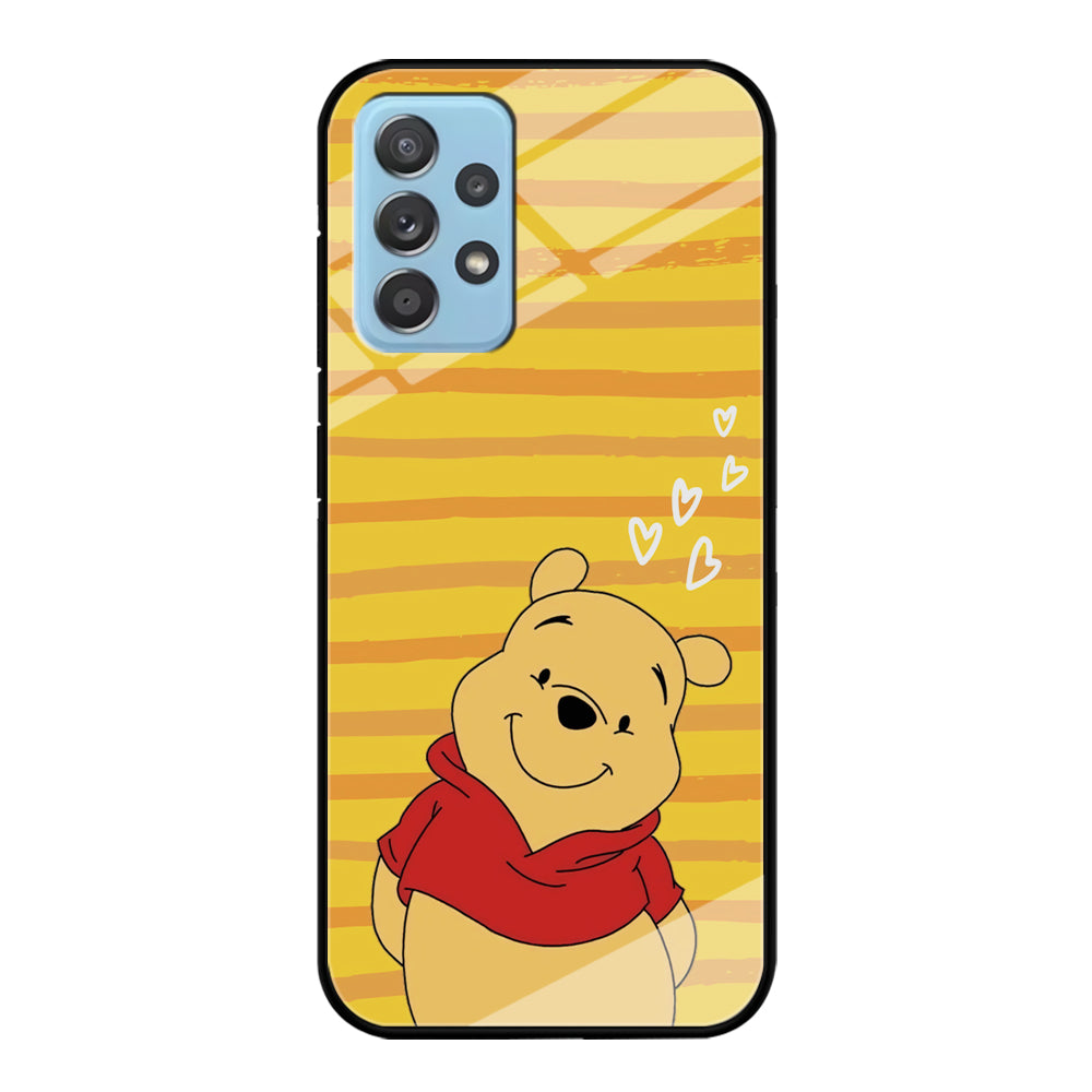 Winnie The Pooh Lovely Smile Samsung Galaxy A52 Case