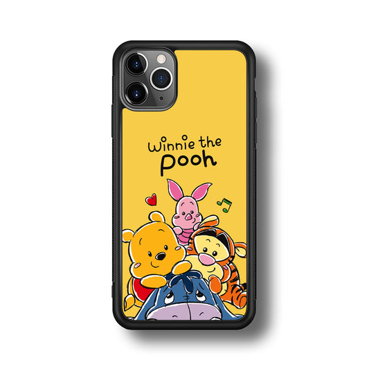 Winnie The Pooh Photo Booth iPhone 11 Pro Max Case