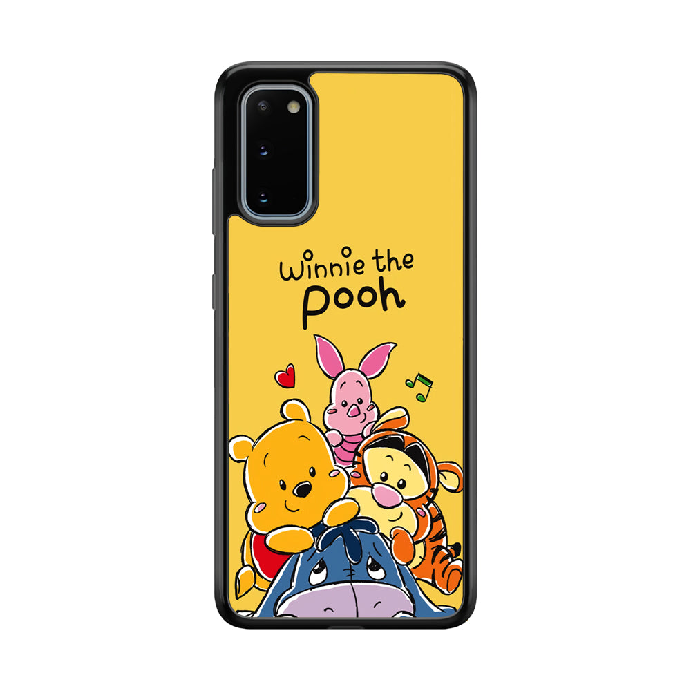 Winnie The Pooh Photo Booth Samsung Galaxy S20 Case