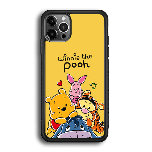 Winnie The Pooh Photo Booth iPhone 12 Pro Case