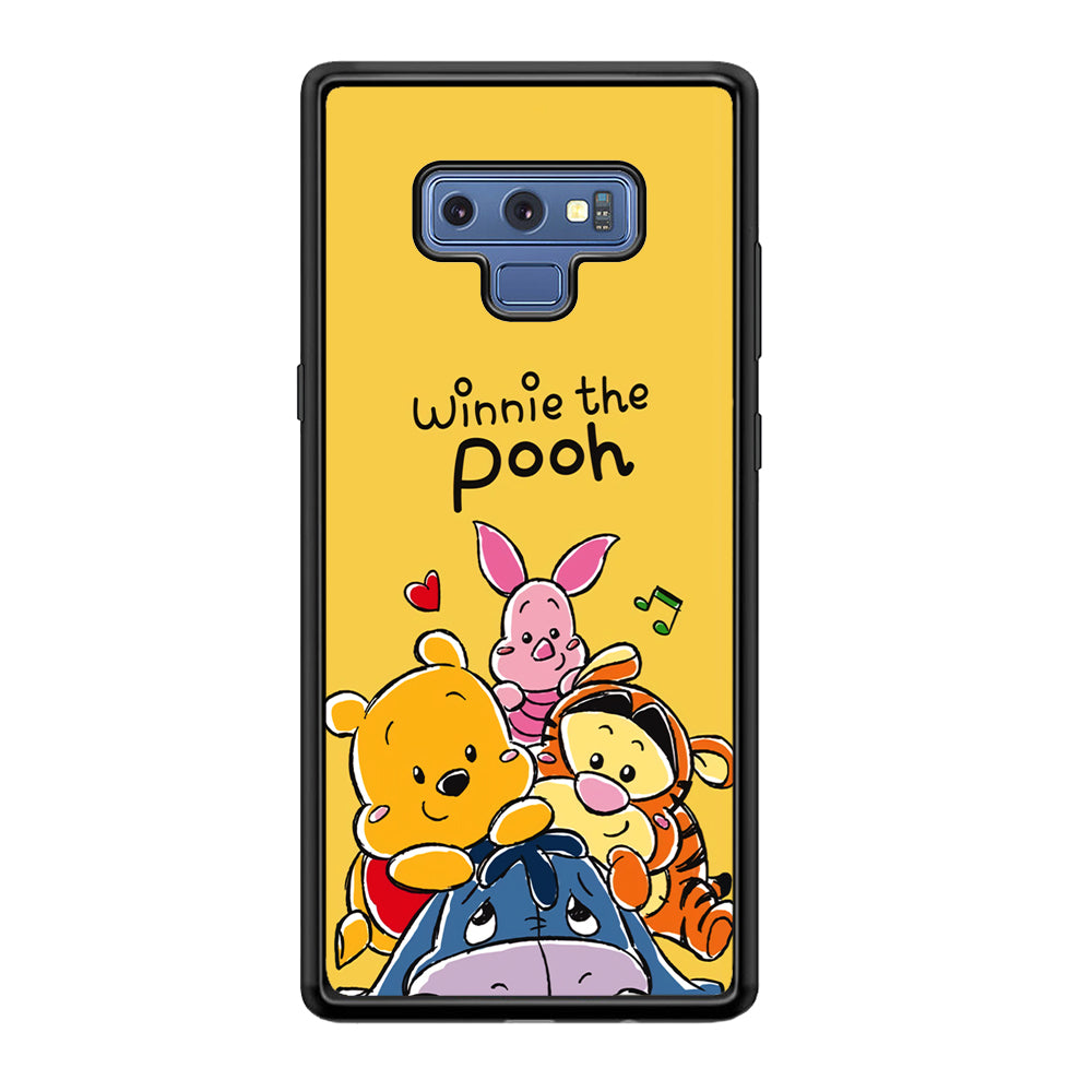 Winnie The Pooh Photo Booth Samsung Galaxy Note 9 Case