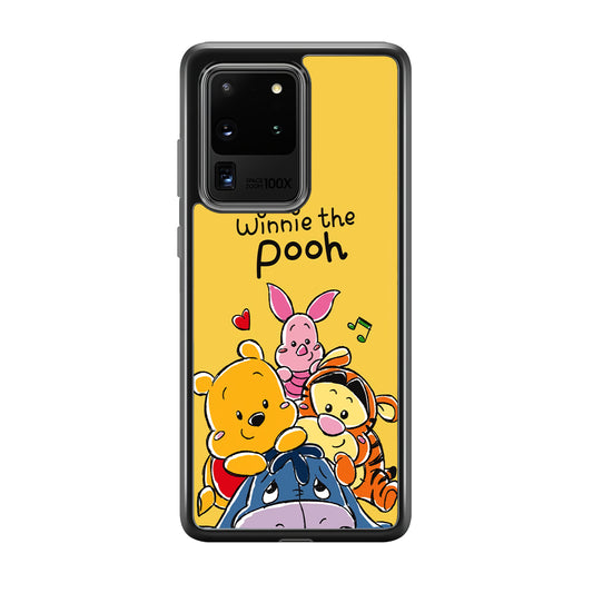 Winnie The Pooh Photo Booth Samsung Galaxy S20 Ultra Case