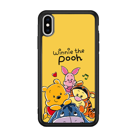 Winnie The Pooh Photo Booth iPhone X Case