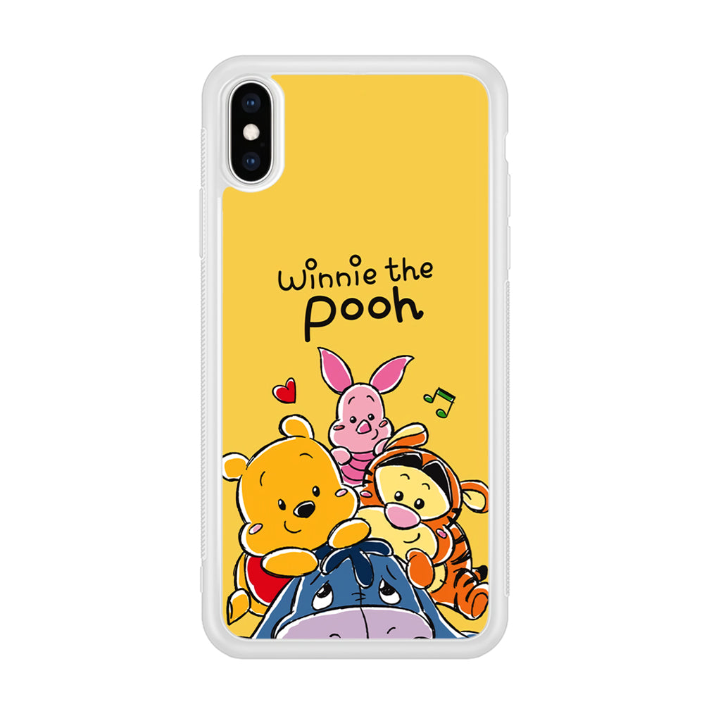 Winnie The Pooh Photo Booth iPhone X Case