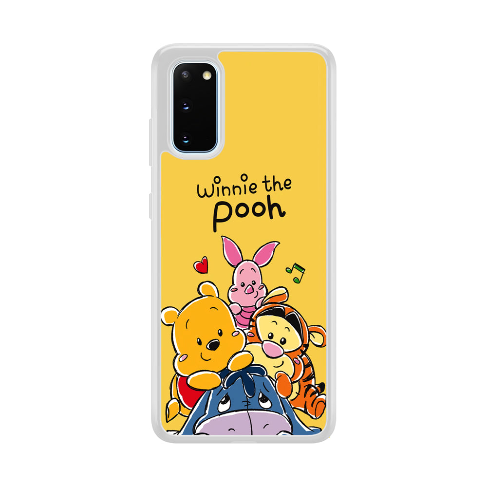 Winnie The Pooh Photo Booth Samsung Galaxy S20 Case