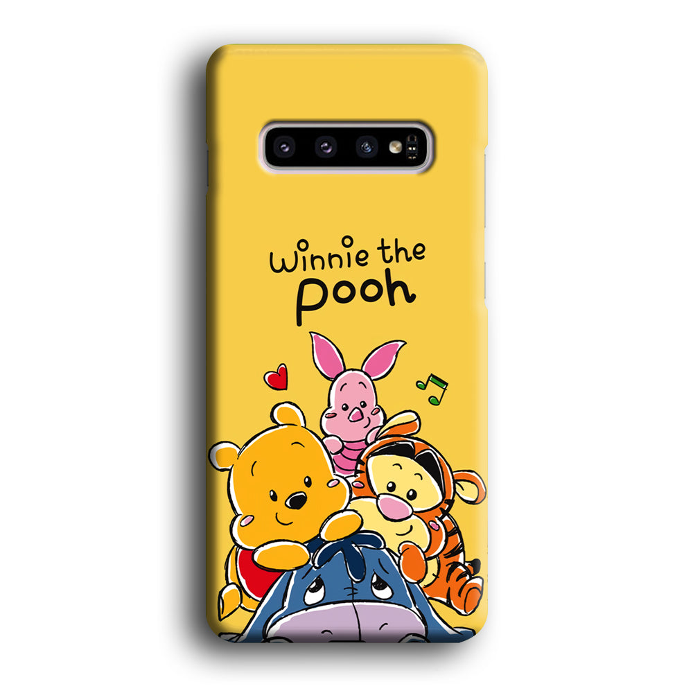 Winnie The Pooh Photo Booth Samsung Galaxy S10 Case