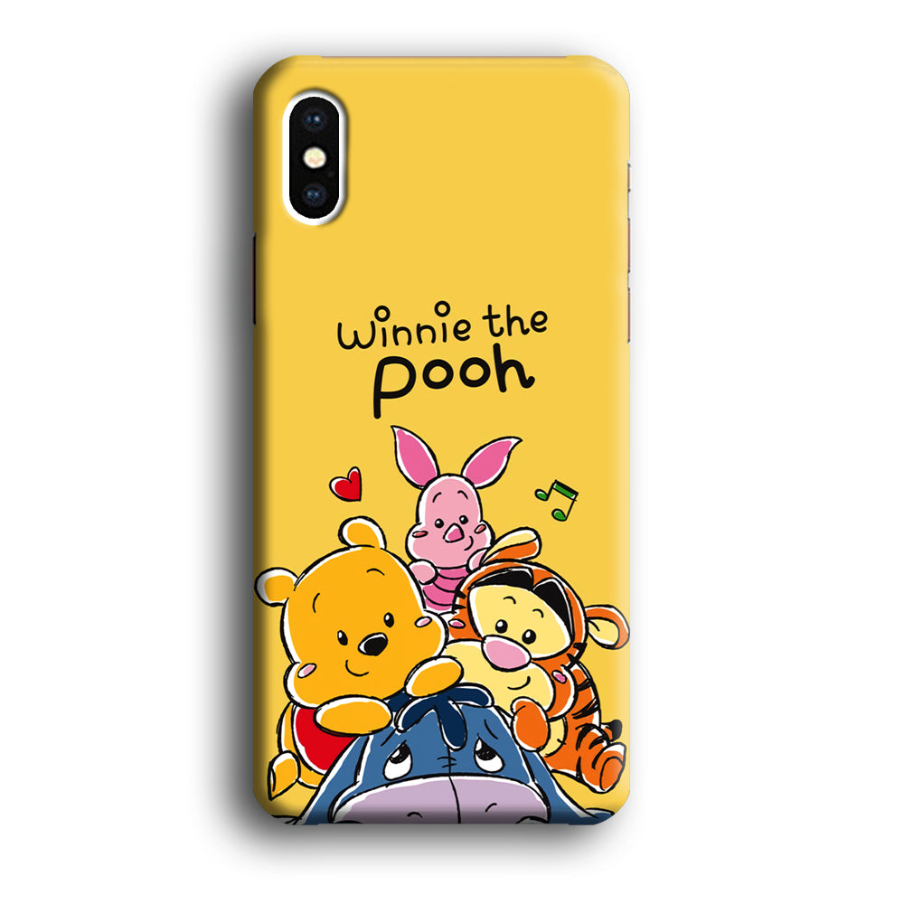 Winnie The Pooh Photo Booth iPhone X Case