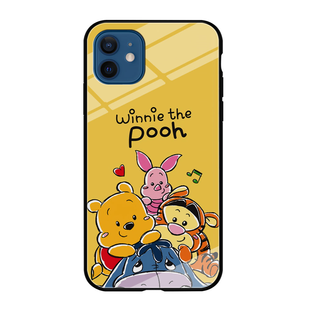 Winnie The Pooh Photo Booth iPhone 12 Case