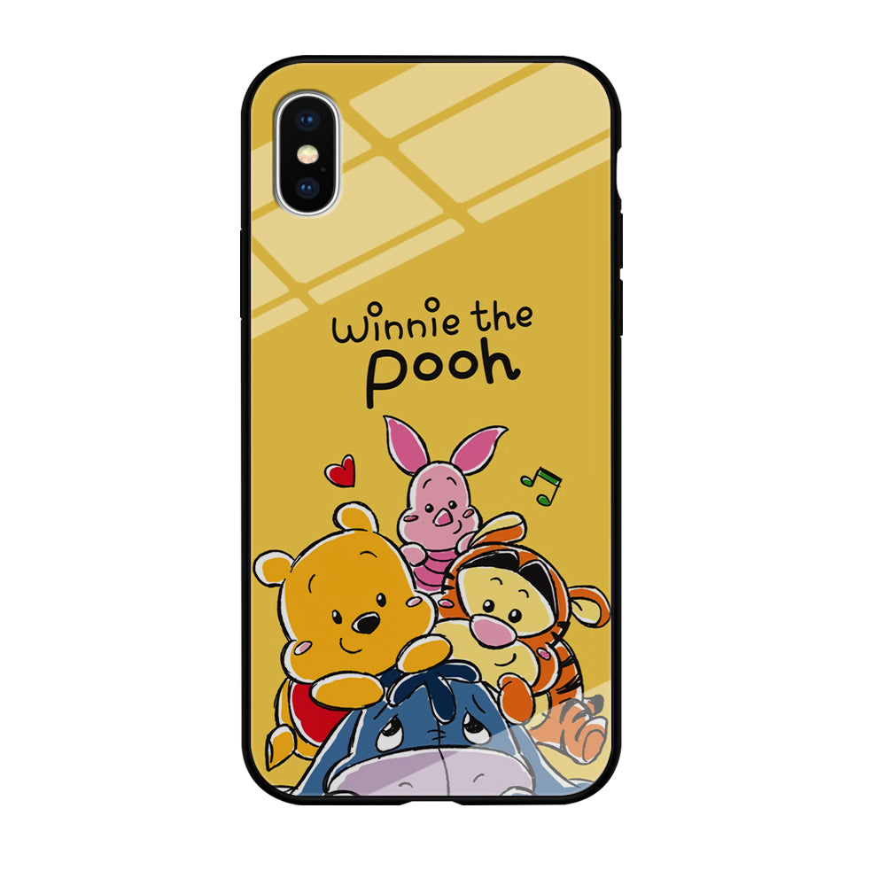 Winnie The Pooh Photo Booth iPhone X Case