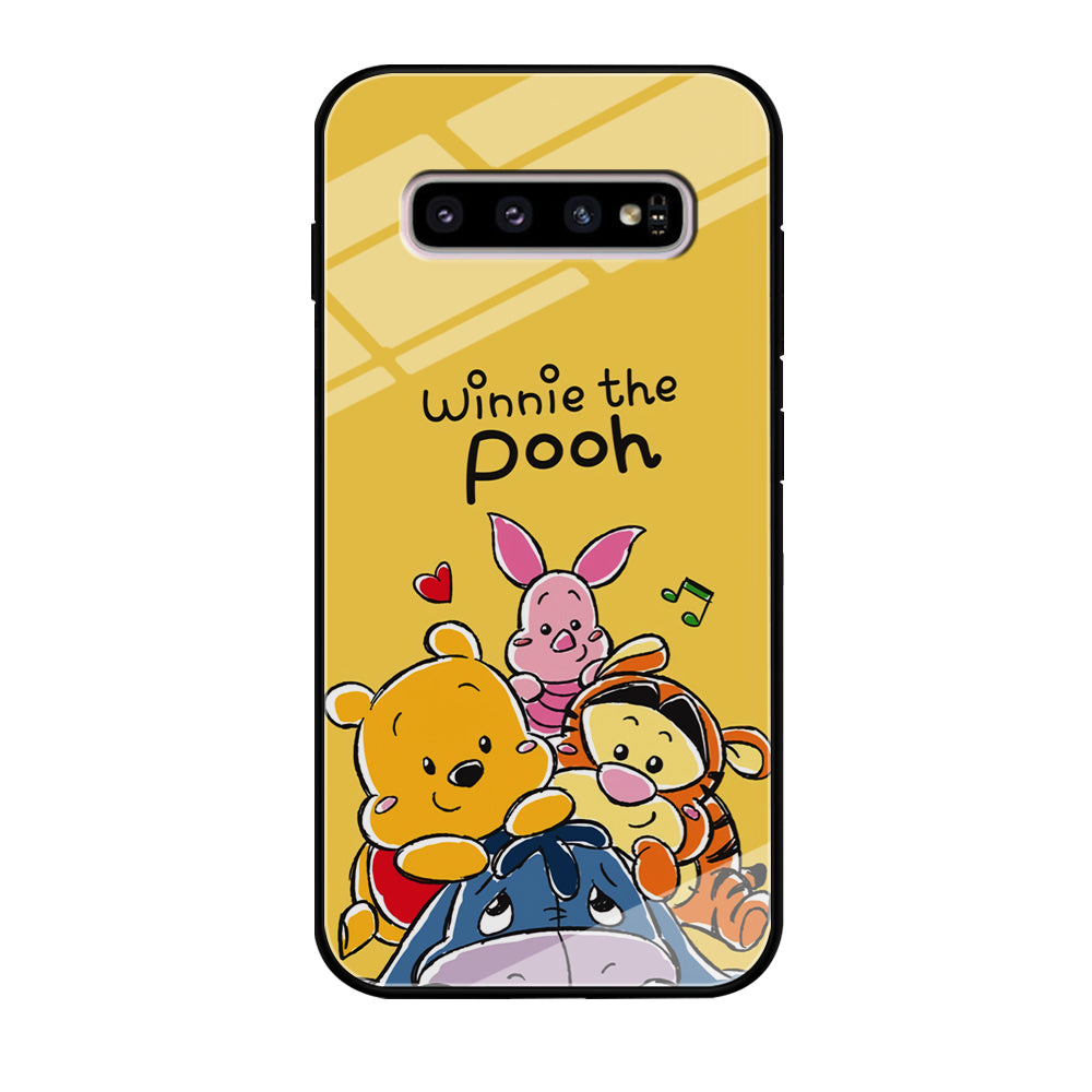 Winnie The Pooh Photo Booth Samsung Galaxy S10 Case