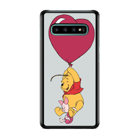 Winnie The Pooh Ballons Samsung Galaxy S10 Plus Case