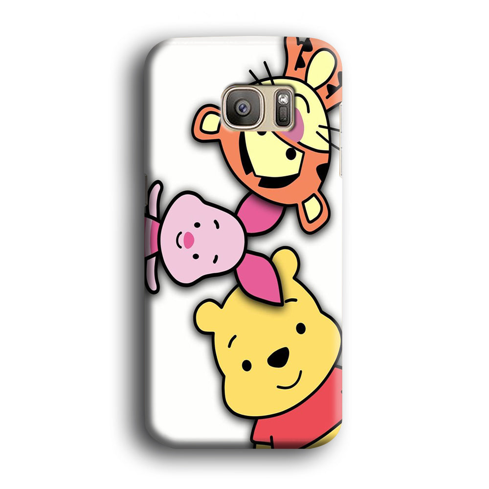 Winnie The Pooh Best Friends Samsung Galaxy S7 Edge Case