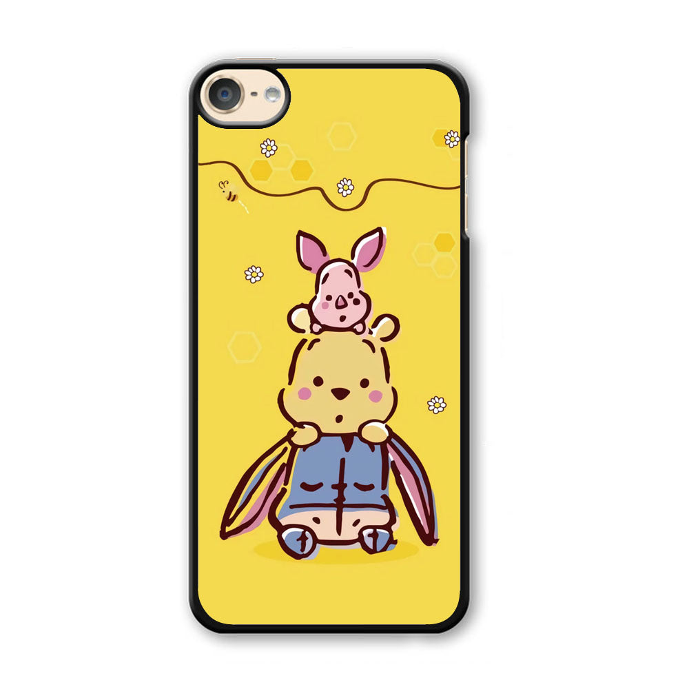 Winnie The Pooh Face of Threes iPod Touch 6 Case - Carneyforia