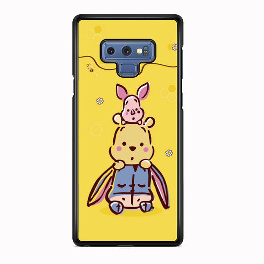 Winnie The Pooh Face of Threes Samsung Galaxy Note 9 Case