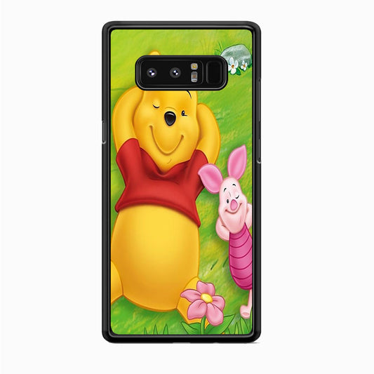 Winnie The Pooh In Park Samsung Galaxy Note 8 Case