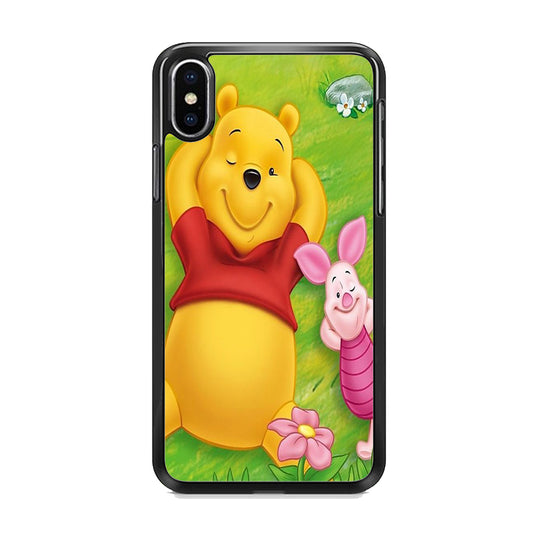 Winnie The Pooh In Park iPhone X Case
