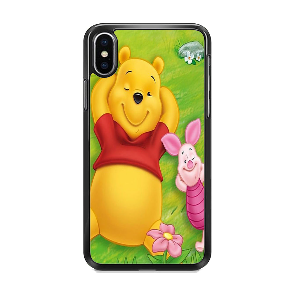 Winnie The Pooh In Park iPhone XS MAX Case