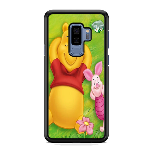 Winnie The Pooh In Park Samsung Galaxy S9 Plus Case