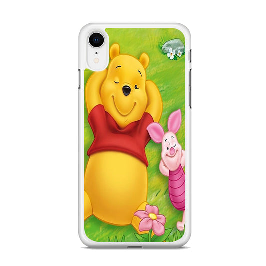 Winnie The Pooh In Park iPhone XR Case