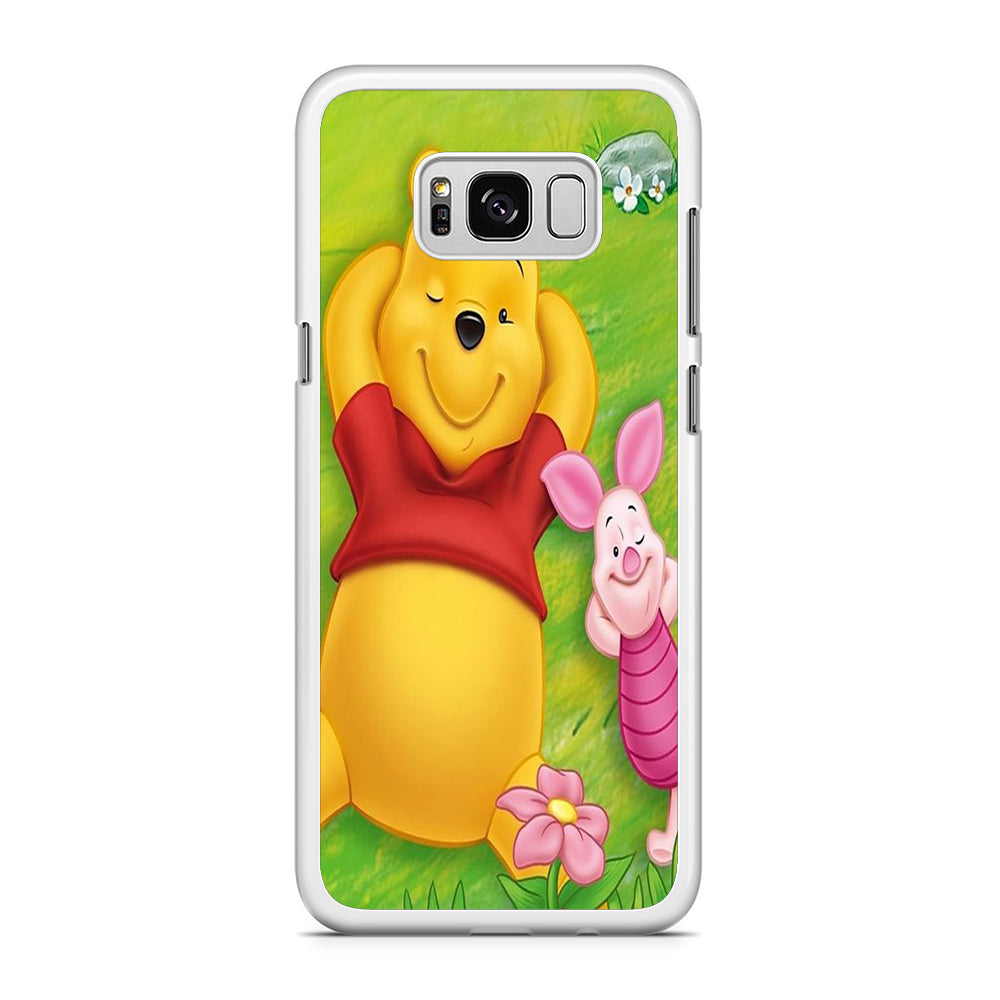 Winnie The Pooh In Park Samsung Galaxy S8 Case