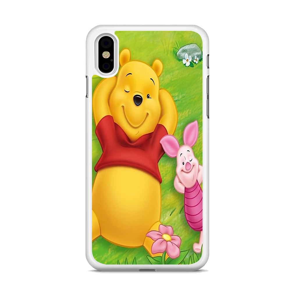 Winnie The Pooh In Park iPhone XS MAX Case
