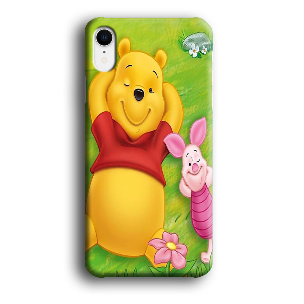 Winnie The Pooh In Park iPhone XR Case