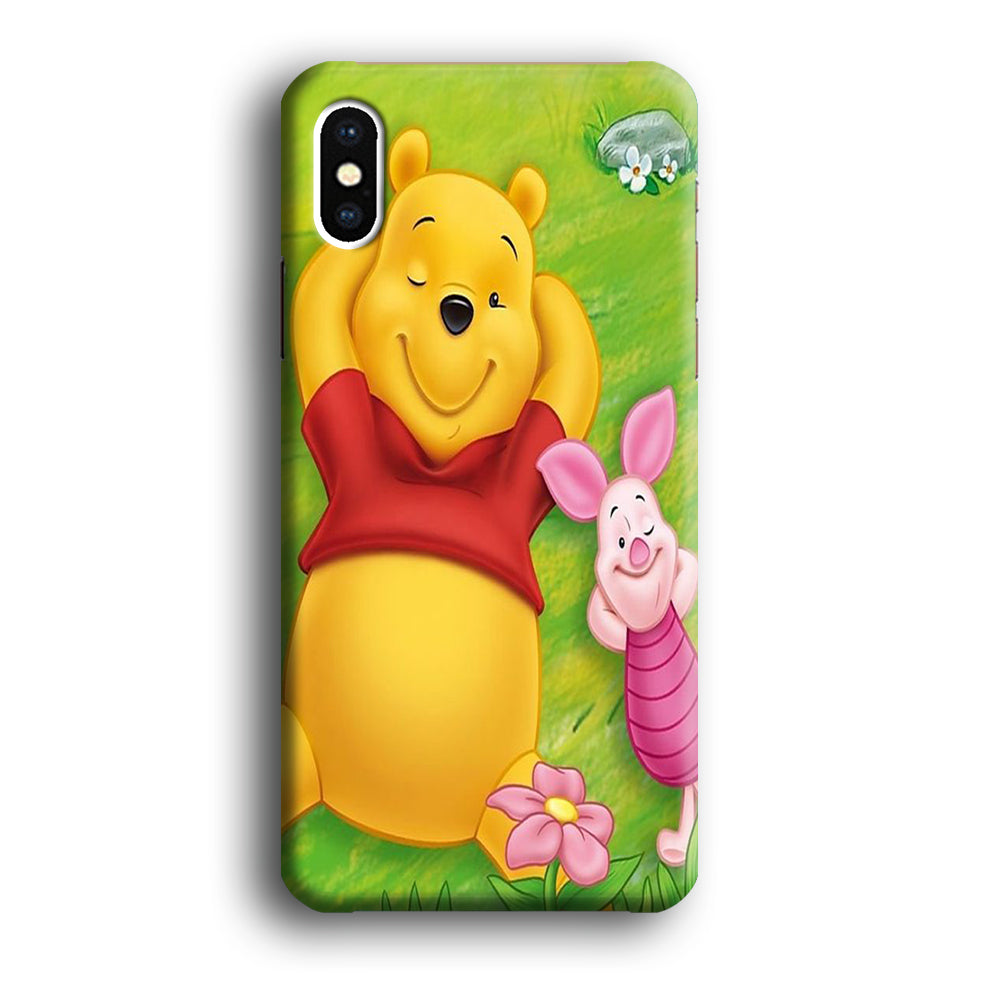 Winnie The Pooh In Park iPhone XS MAX Case
