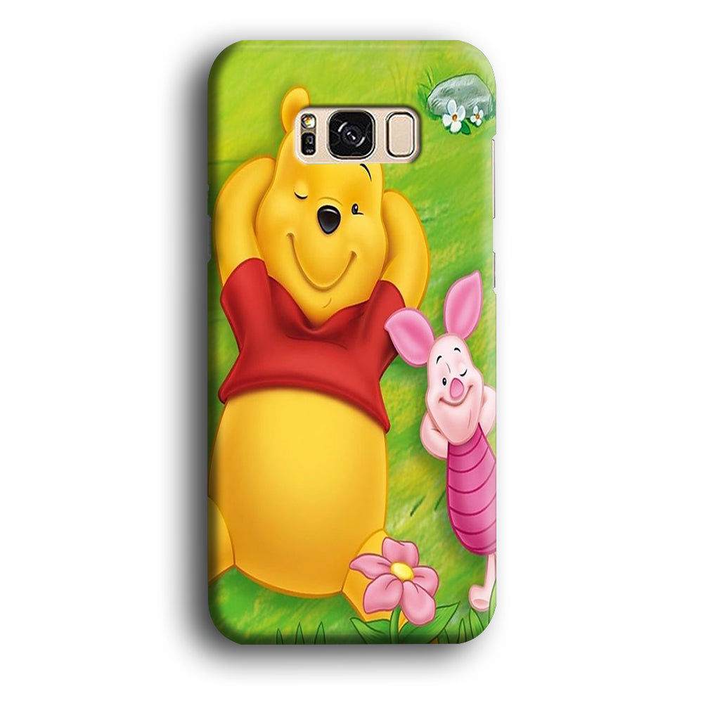 Winnie The Pooh In Park Samsung Galaxy S8 Case