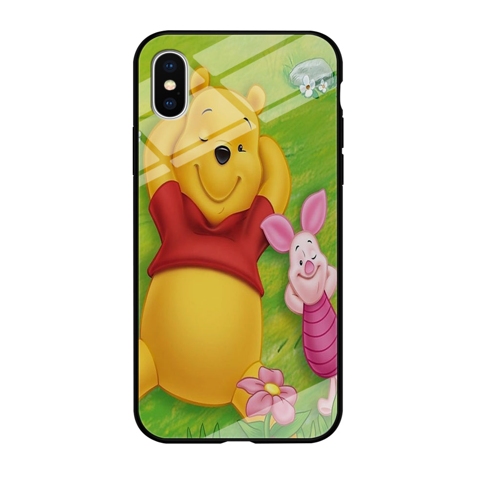 Winnie The Pooh In Park iPhone XS MAX Case