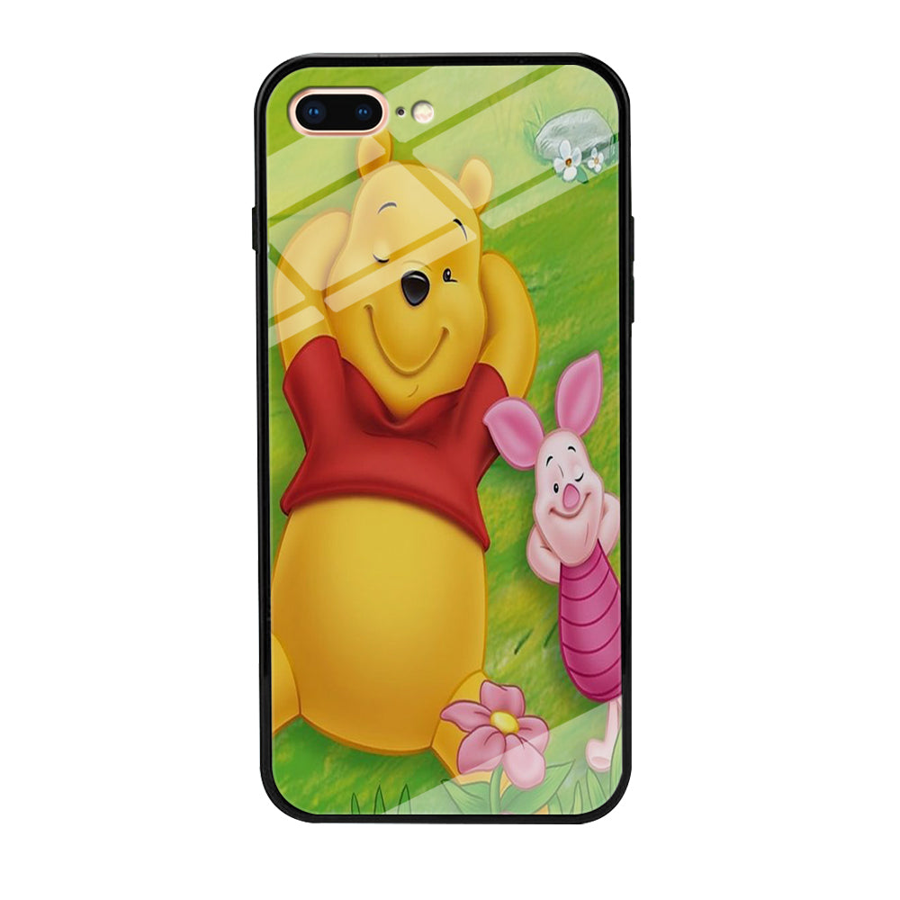 Winnie The Pooh In Park iPhone 7 Plus Case