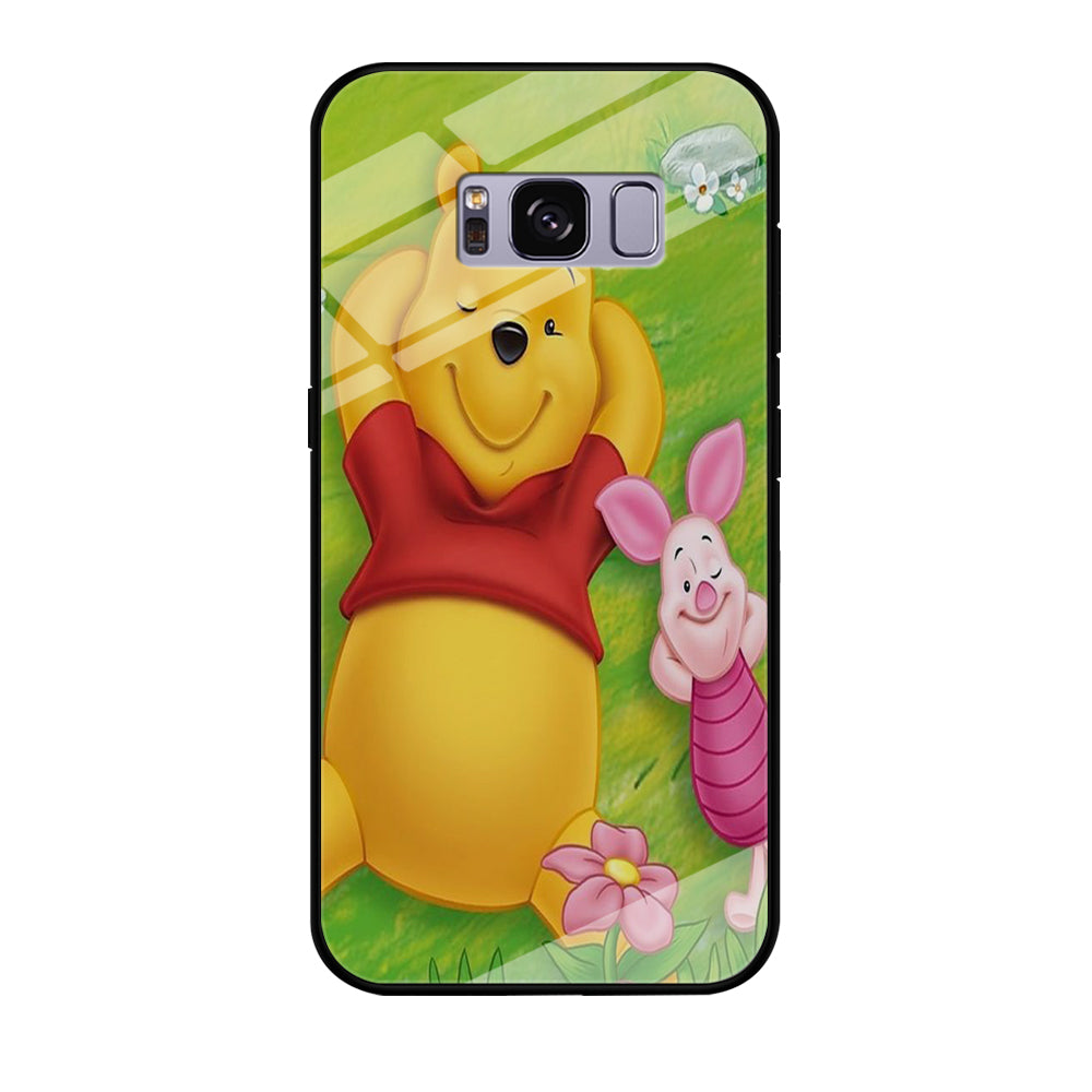 Winnie The Pooh In Park Samsung Galaxy S8 Case