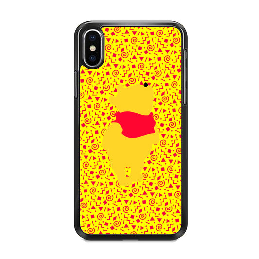 Winnie The Pooh Orange Touch iPhone XS MAX Case