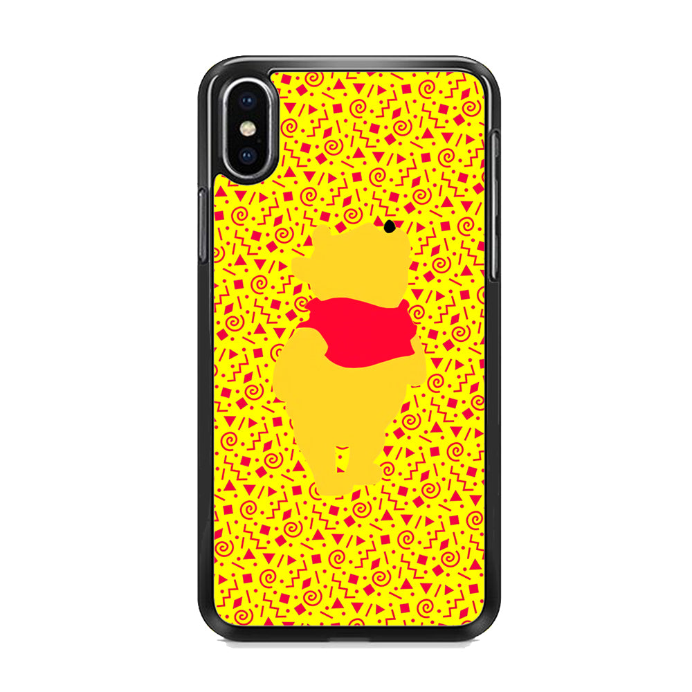Winnie The Pooh Orange Touch iPhone X Case