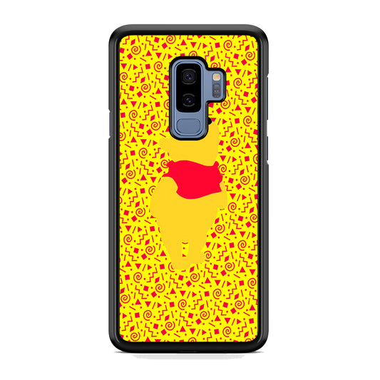 Winnie The Pooh Orange Touch Samsung Galaxy S9 Plus Case