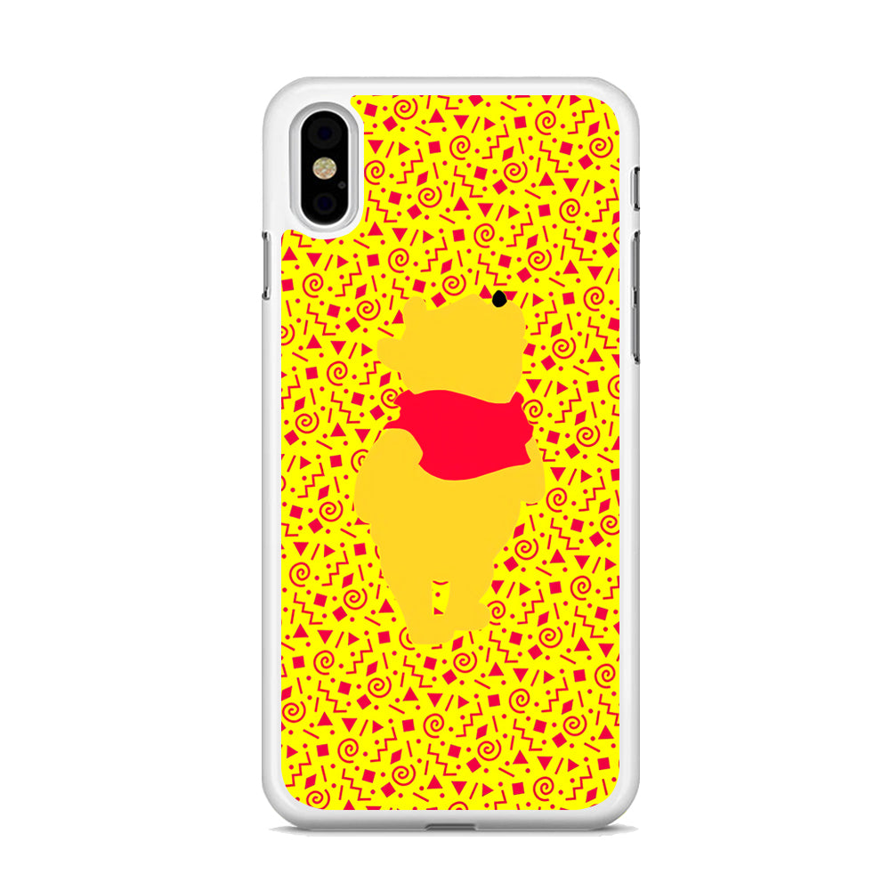 Winnie The Pooh Orange Touch iPhone X Case