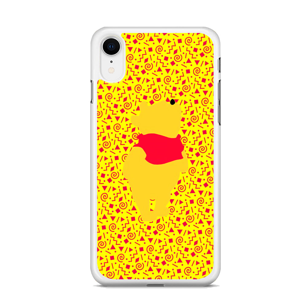 Winnie The Pooh Orange Touch iPhone XR Case