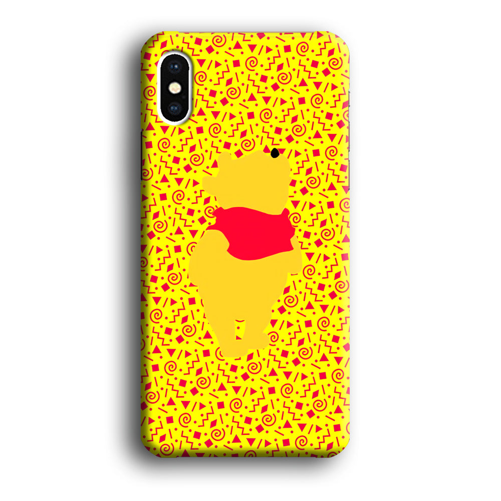 Winnie The Pooh Orange Touch iPhone X Case
