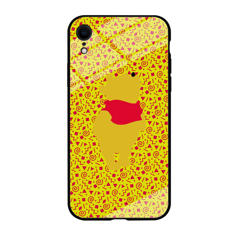 Winnie The Pooh Orange Touch iPhone XR Case