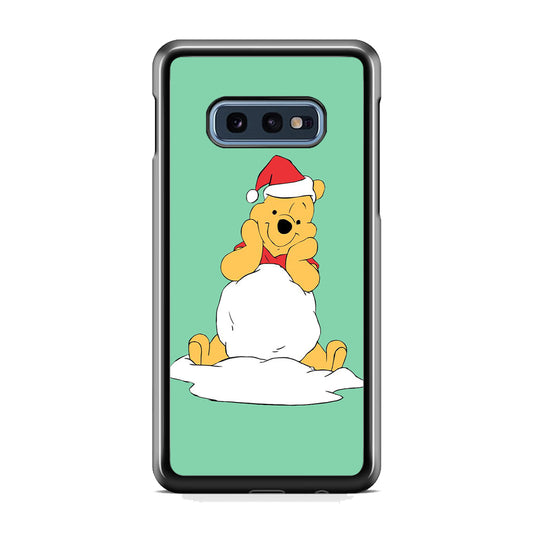 Winnie The Pooh Snow Samsung Galaxy S10E Case