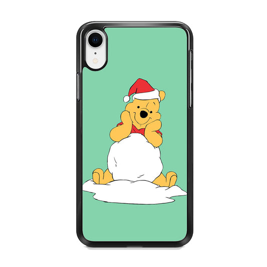 Winnie The Pooh Snow iPhone XR Case