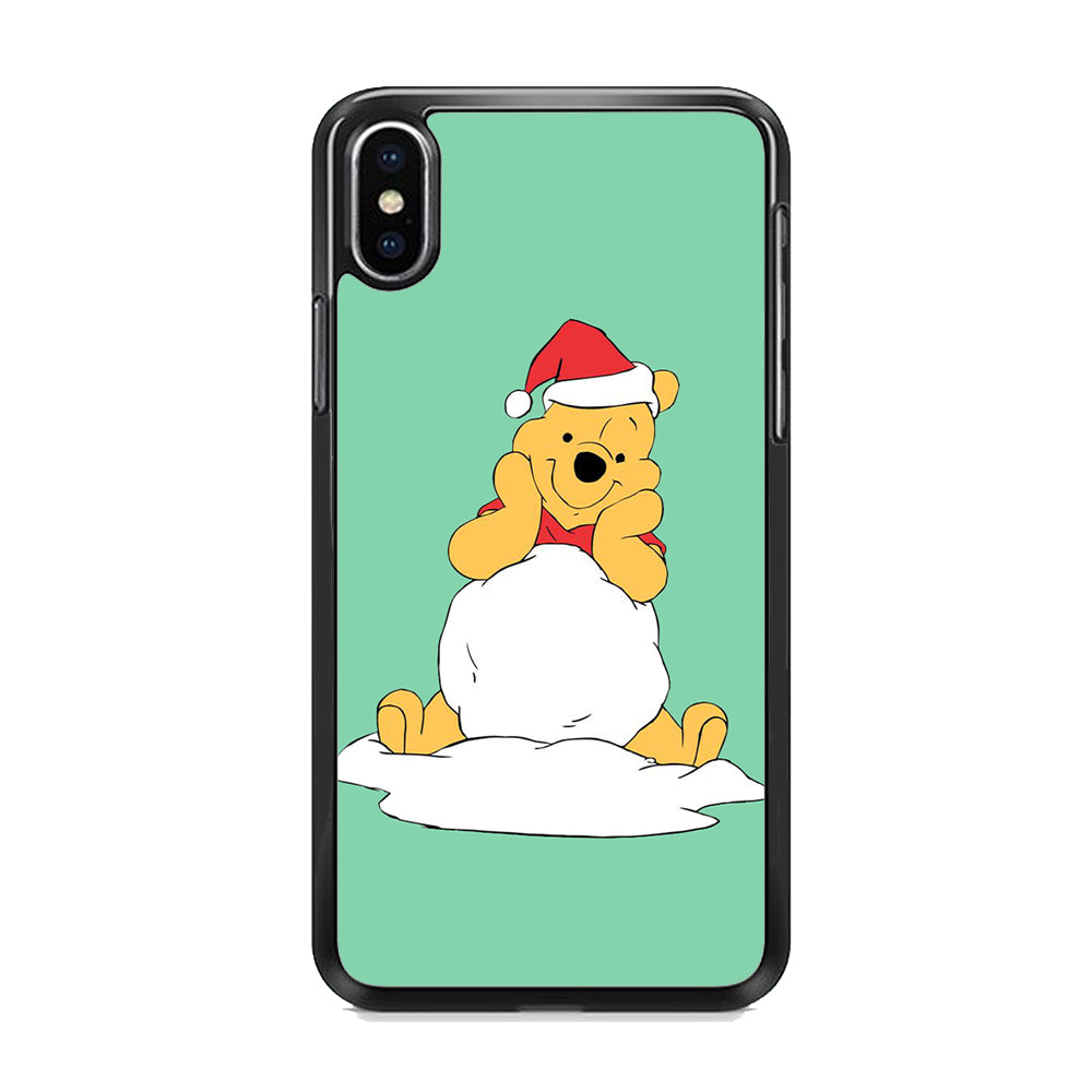 Winnie The Pooh Snow iPhone X Case