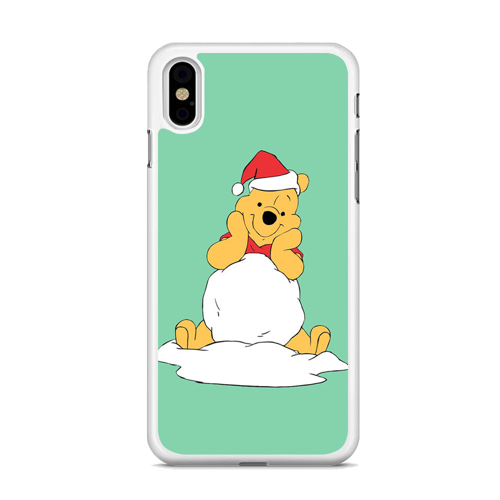 Winnie The Pooh Snow iPhone X Case